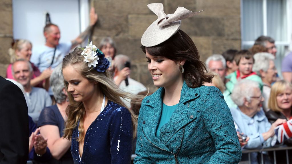 Cressida Bonas junto a la princesa Eugenia