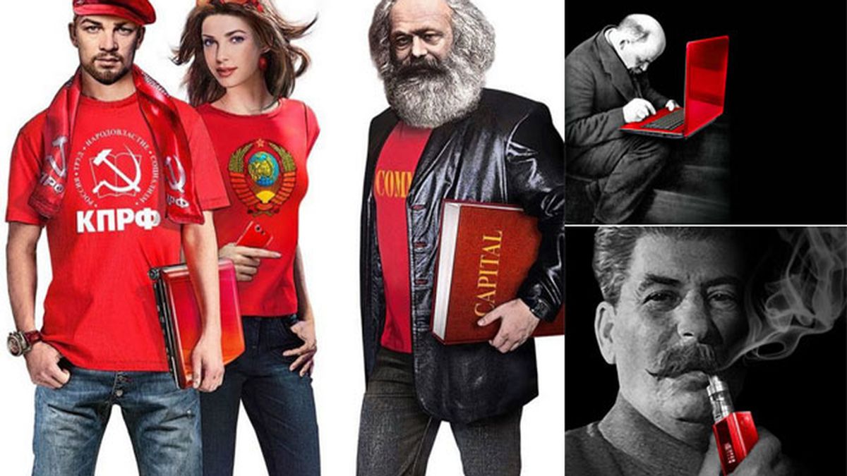 Propaganda del Partido Comunista ruso
