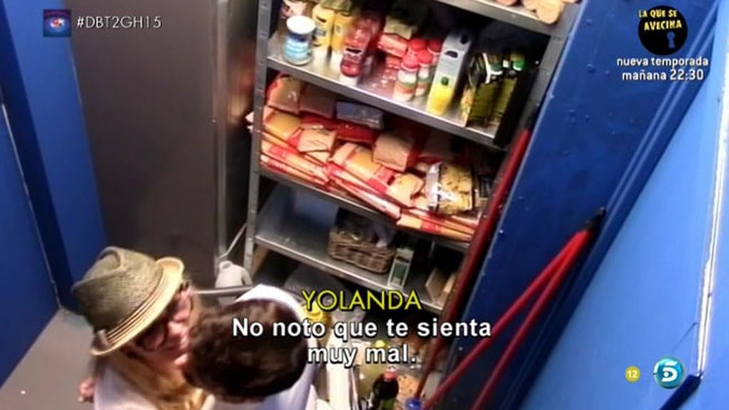 Jonathan, a Yoli: "Me la estas liando que flipas"