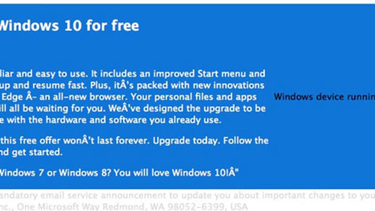 Windows 10, actualización Windows 10, Windows 10 fake, virus troyano
