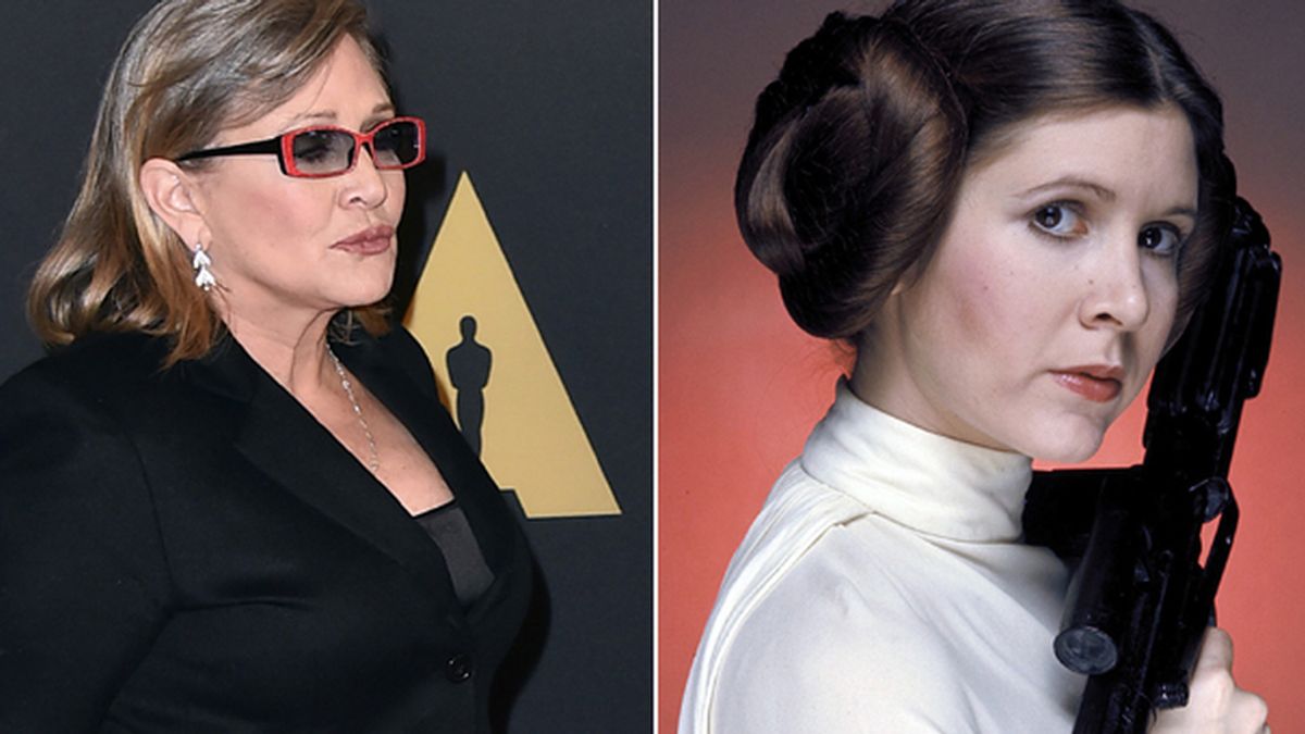 Carrie Fisher: "Me obligaron a perder 15 kilos para Star Wars: El despertar de la Fuerza"