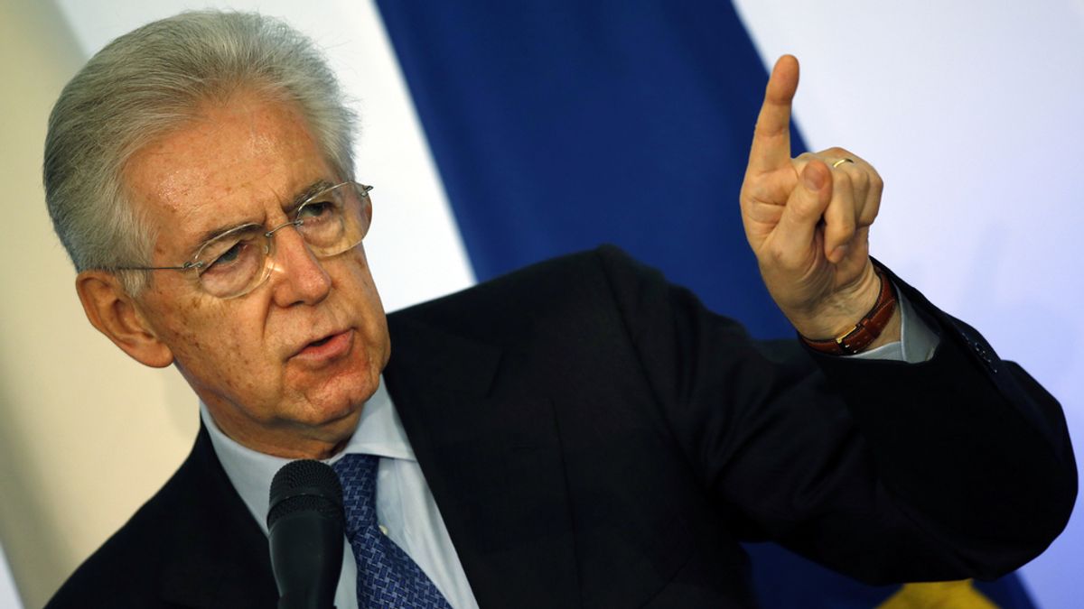 Monti rechaza la oferta de Berlusconi para liderar el centroderecha