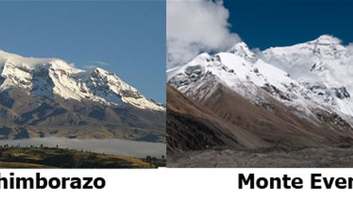 Chimborazo,Monte Everest,