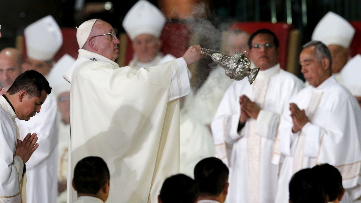 Concluye el primer día del Papa en México