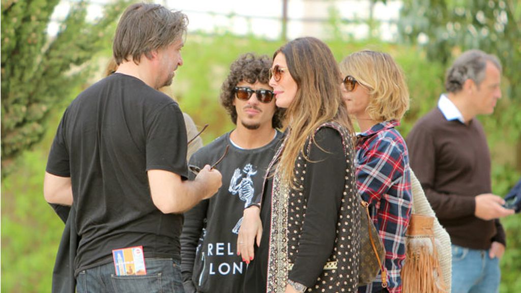 Arancha de Benito y Agustín Etienne se despiden de María Pineda