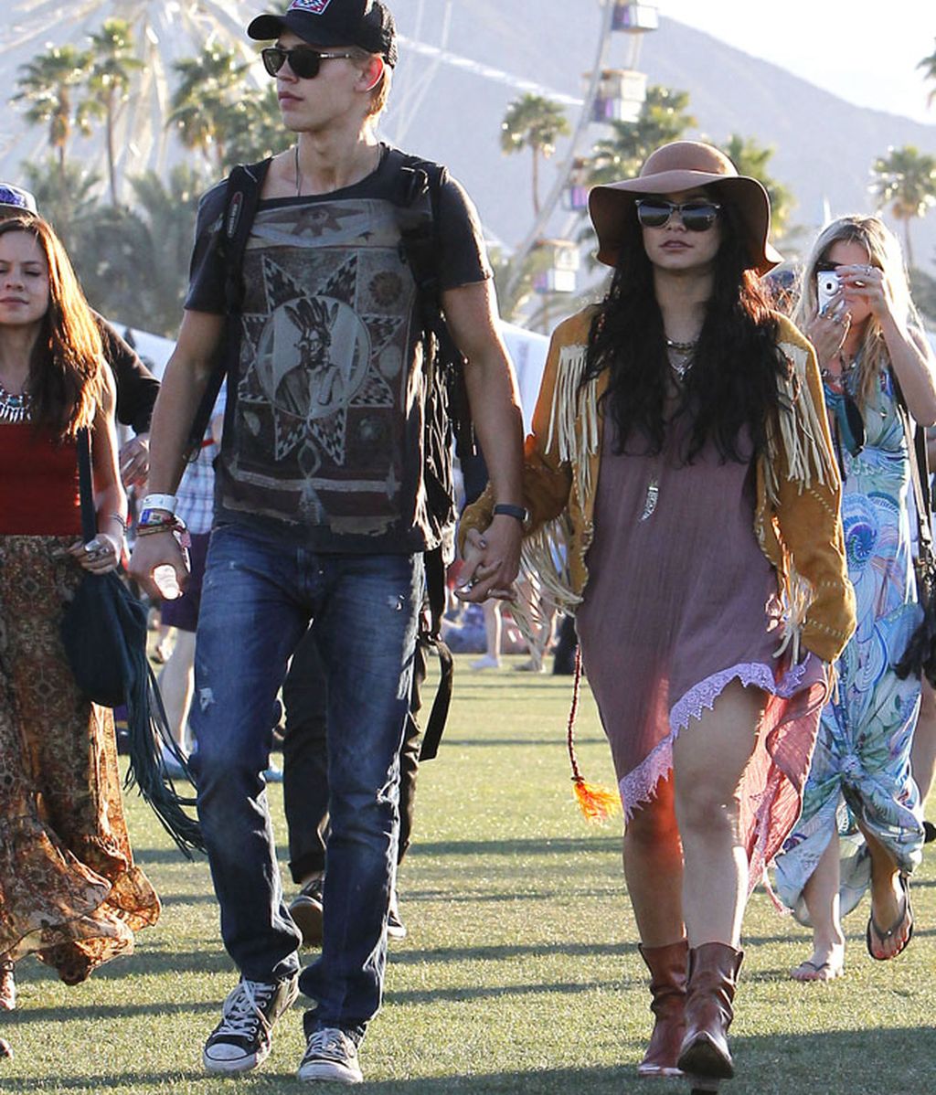 Los looks festivaleros de Paris Hilton, Ke$ha y Vanessa Hudgens