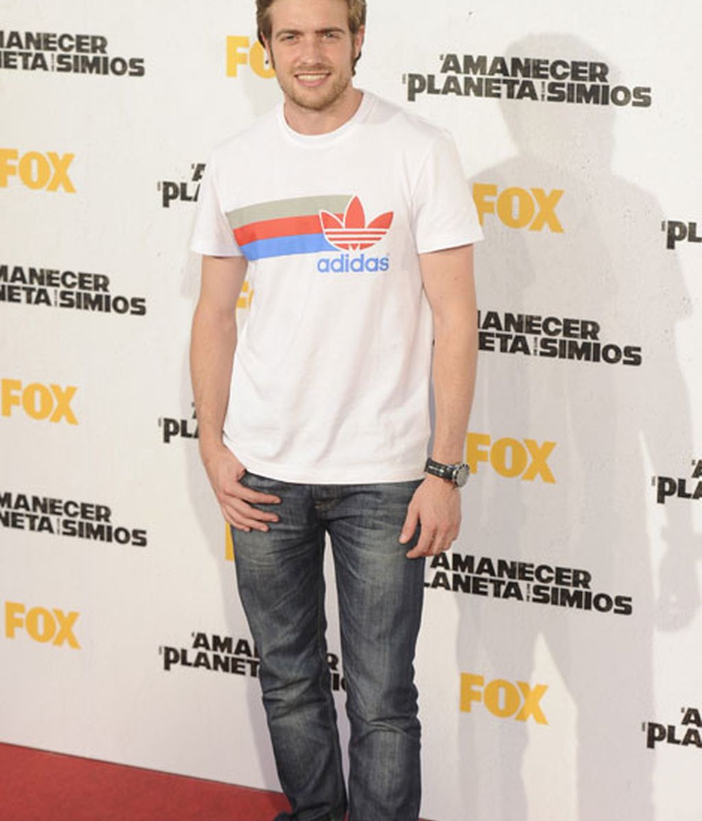 El actor Raúl Mérida fue uno de los asistentes al estreno