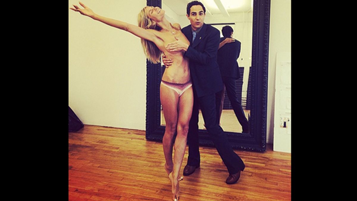 Heidi Klum, la última modelo en sumarse a la lista del "falso topless"