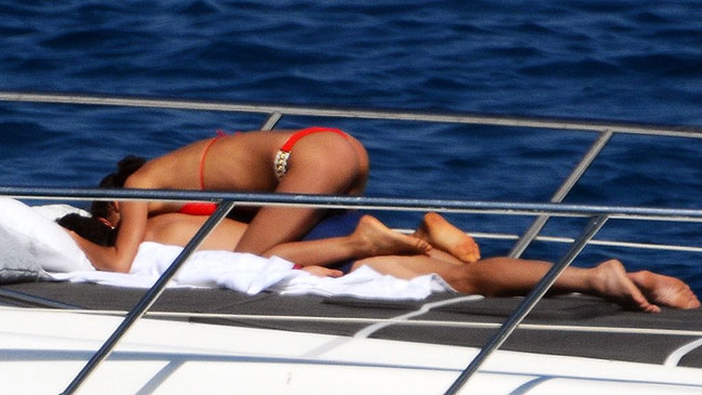 Cristiano se deshizo en cuidados con su hijo