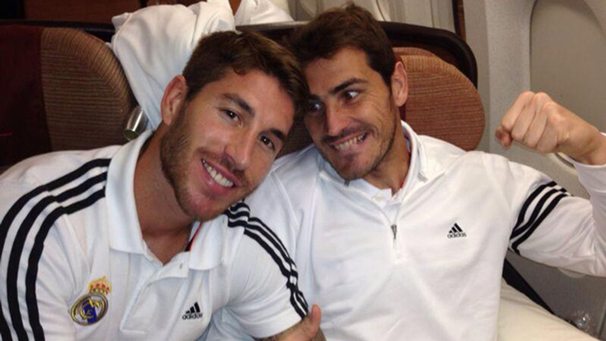 Sergio Ramos hace las paces con Iker Casillas y lo cuelga en Twitter