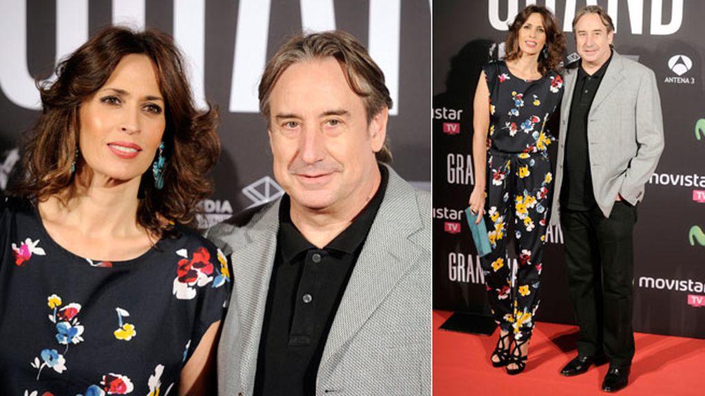 Los actores Juanjo Puigcorbé y Loli Marceli