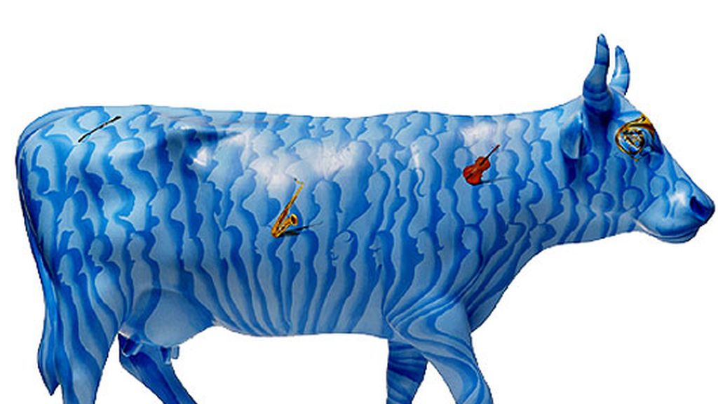Las vacas inundan Madrid