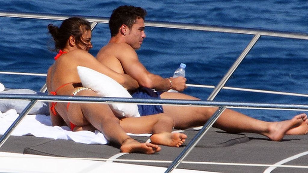 Cristiano se deshizo en cuidados con su hijo