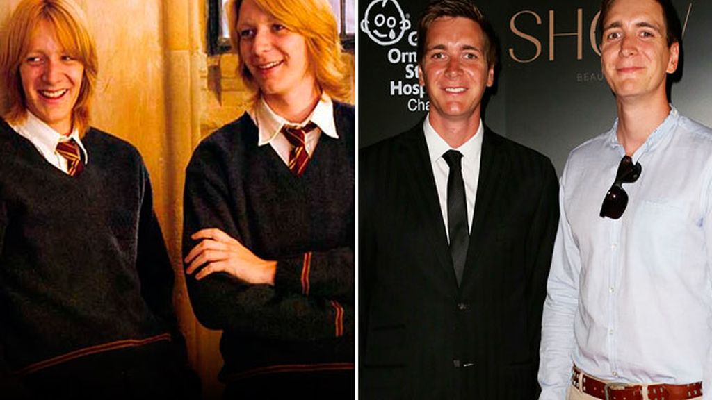 James y Oliver Phelps, los gemelos más traviesos
