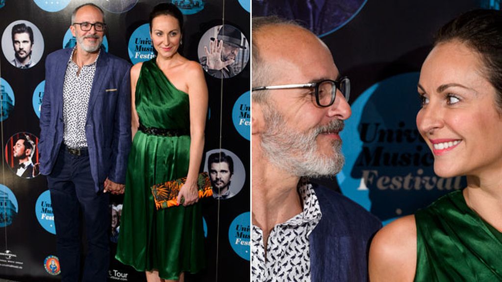 Verde intenso el de Ana Milán, como su complicidad con Fernando Guillén