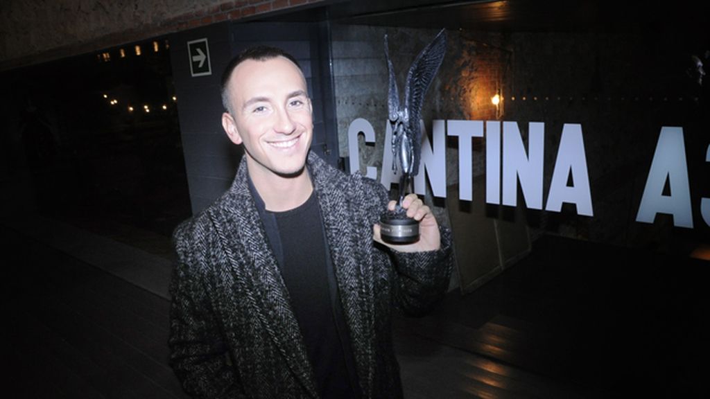 Francesco Sourigues, director de Hercules Magazine que participaba en el festival con "Volcano" de Luca Finotti