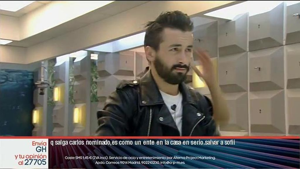 Aritz se afeita para la fiesta rocabilly de 'GH16'