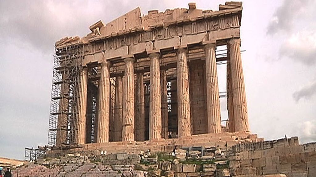 El Partenón de Atenas, uno de los principales monumentos del país