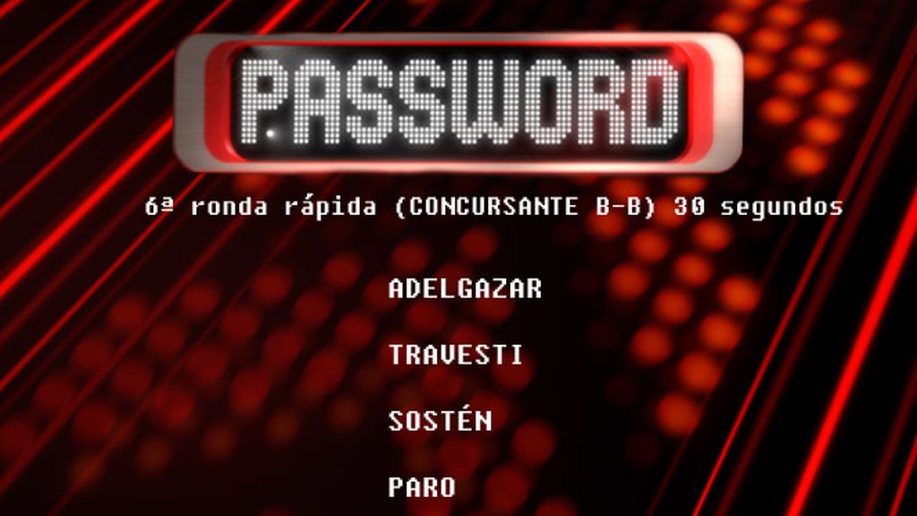 Juego de Password 1