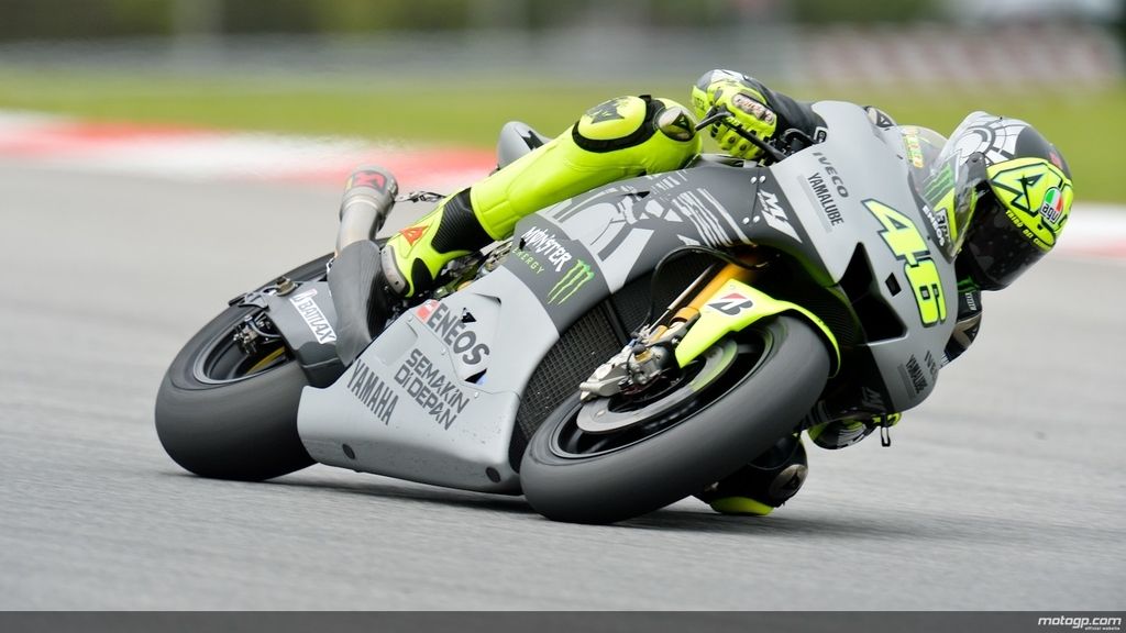 'Il dottore' rodando en los test de Sepang