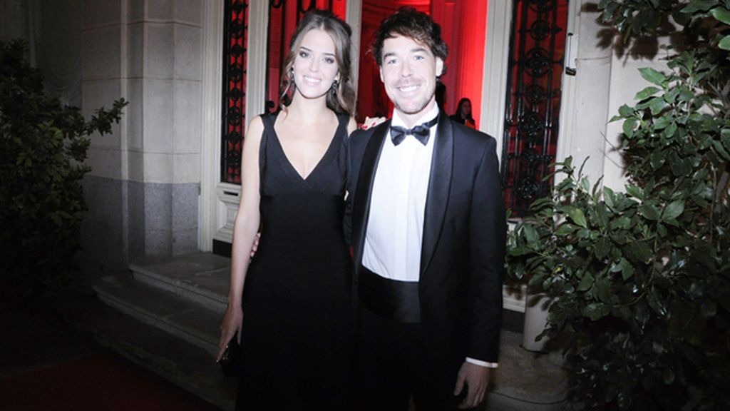 La modelo Clara Alonso y David Feito, integrante de "El sueño de Morfeo"