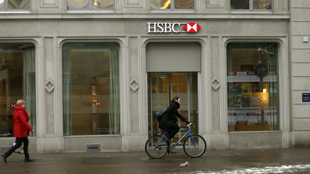 Sucursal del HSBC en Zurich