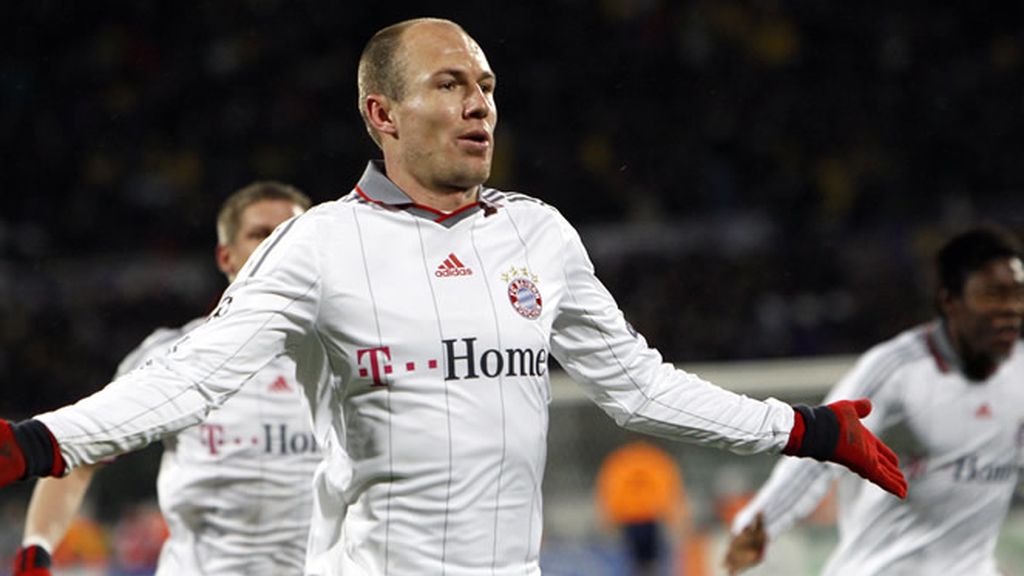 Robben clasificó al Bayern Robben clasificó al Bayern