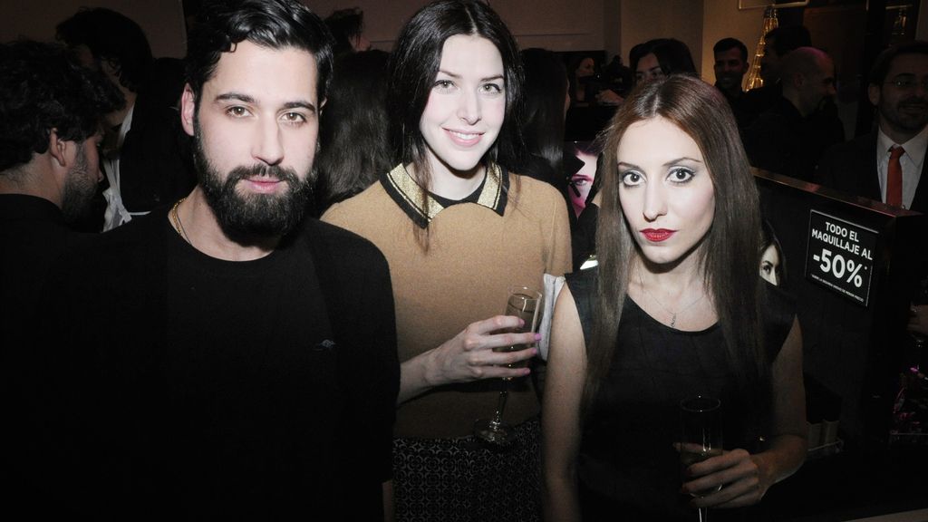 Moisés Nieto, Brianda Fitz-James y Elena Gallen