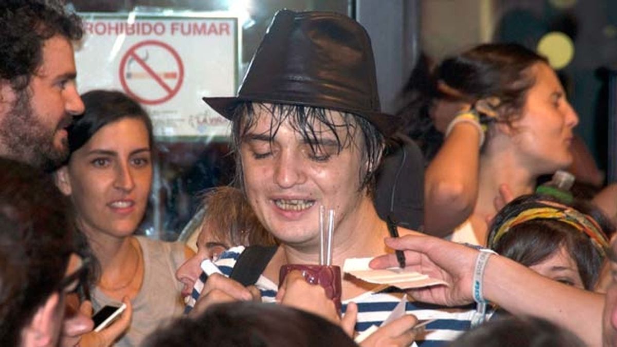 Pete Doherty en Madrid