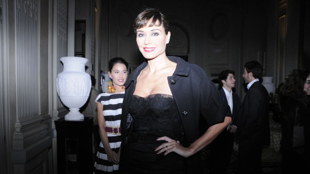 Juncal Rivero parecía sacada de "La Dolce Vita" con este vestido de Dolce & Gabbana