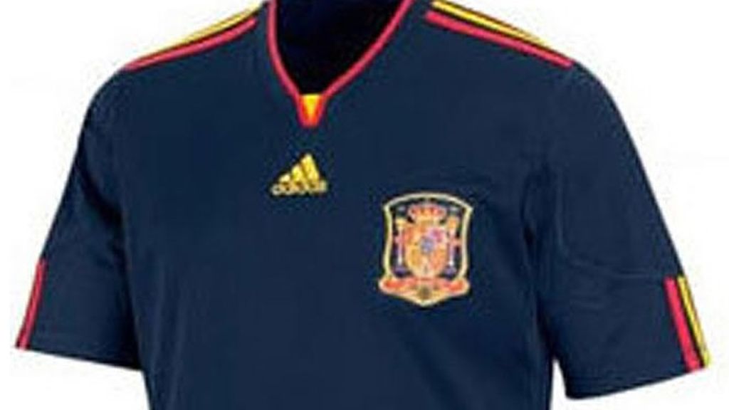 La segunda camiseta de España La segunda camiseta de España