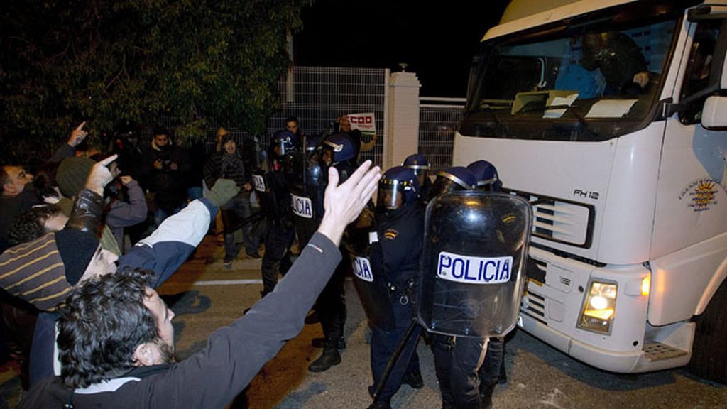 La huelga general, en imágenes