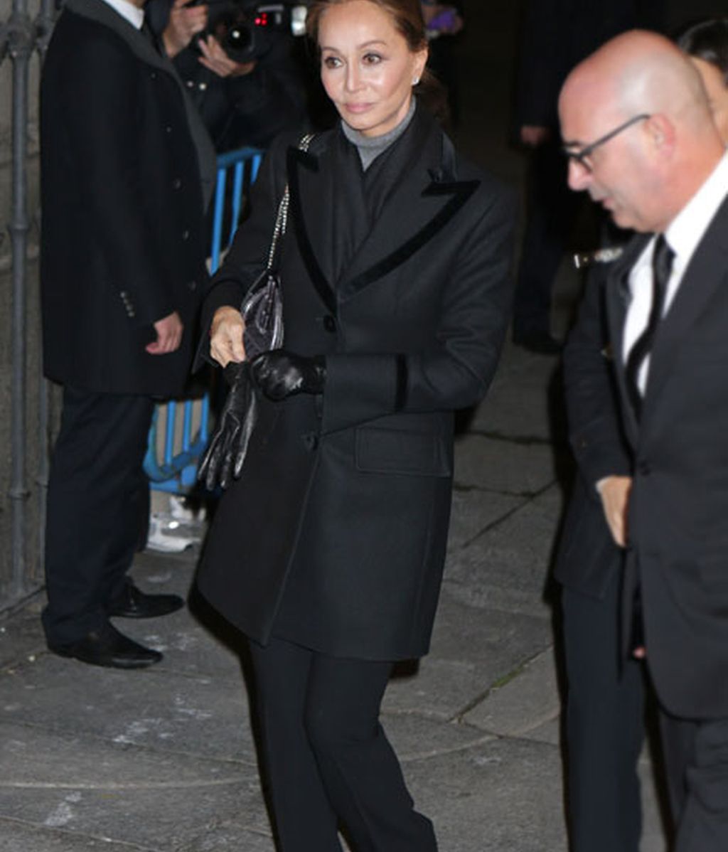 Isabel Preysler estuvo presente en la despedida a la Duquesa