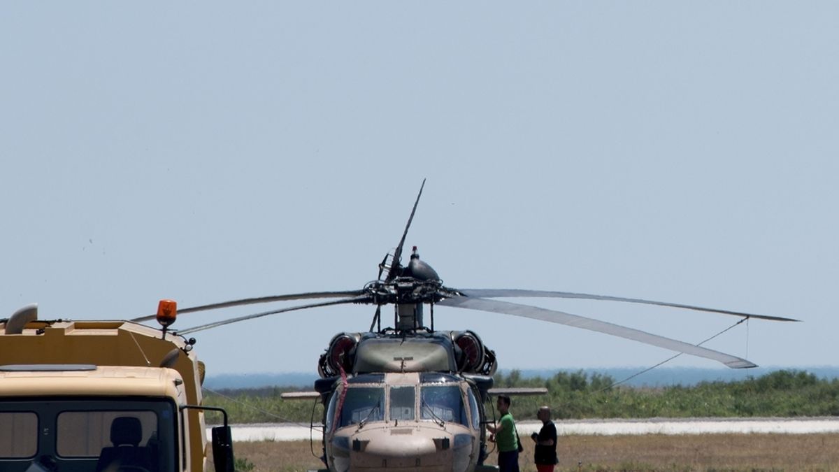 Helicóptero turco en Grecia