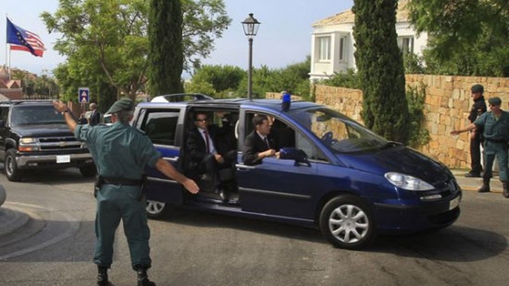 Michelle y Sasha ya están en Málaga