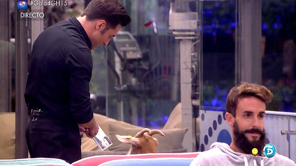 Bustamante se pasea y los concursantes permanecen inmóviles