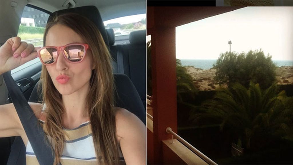 Ha posado junto al mar, en la piscina y practicando el ‘tumboning’