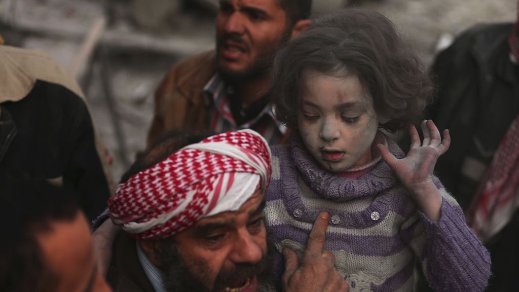 Los niños, víctimas del horror de la guerra