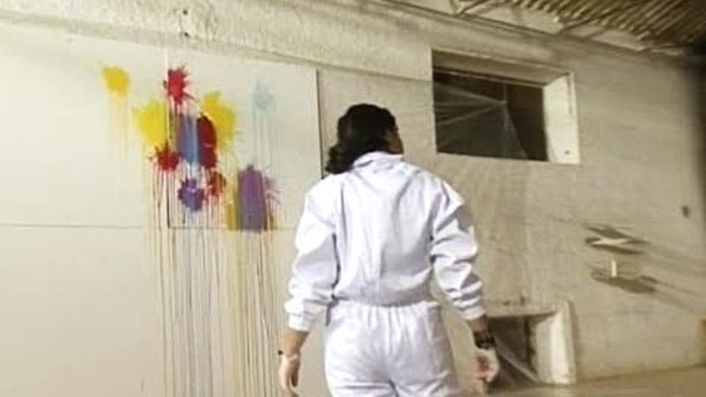 Lidia participa en una nueva terapia: La pintura de autoexpresión