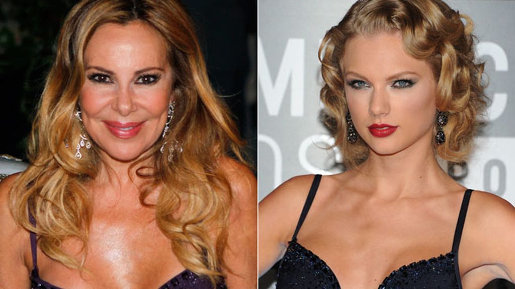 Taylor Swift y Ana Obregón