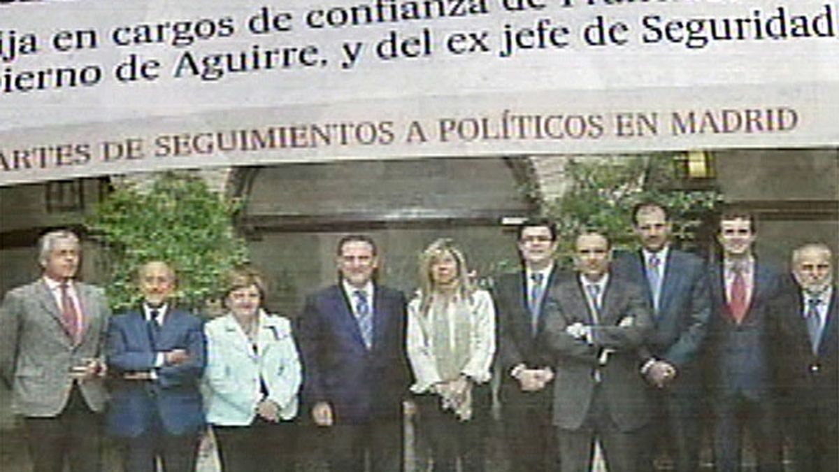 Investigados por la corrupción en Madrid