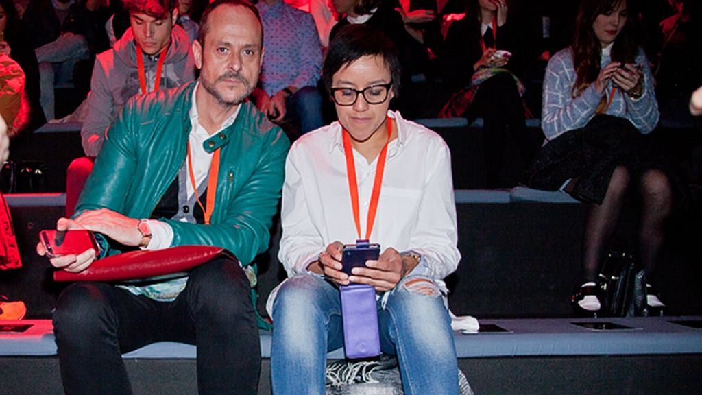 Asistentes desfile Davidelfin