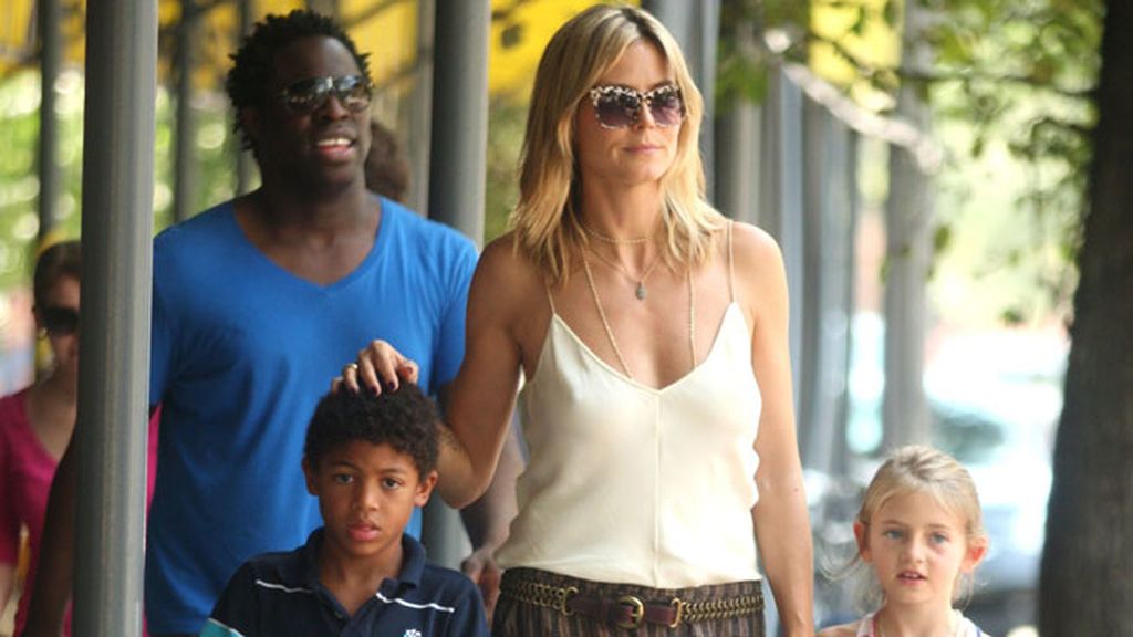 Heidi Klum y su ex cuñado de paseo por Nueva York