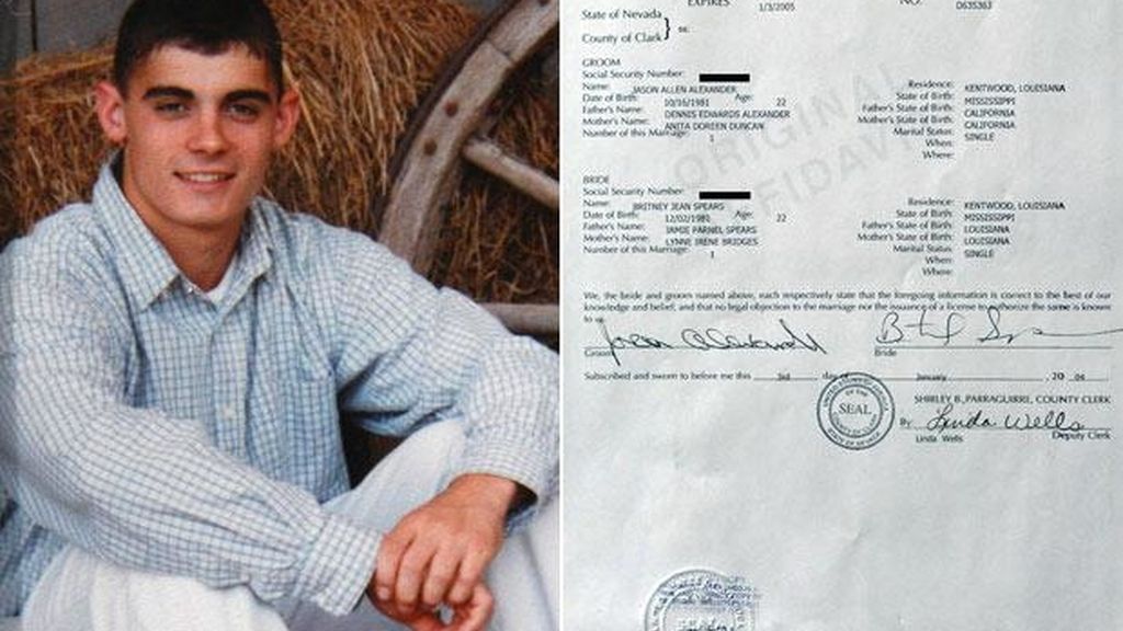 El matrimonio fugaz de Britney Spears