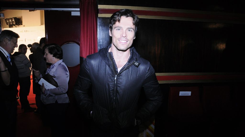 El actor Octavi Pujades a su llegada al cine Capitol