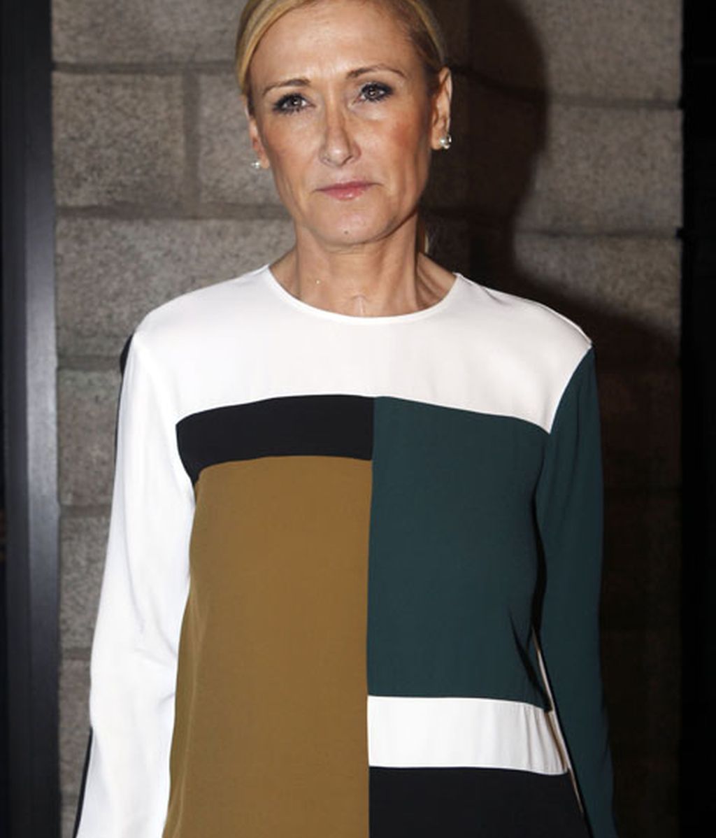 Numerosos políticos, entre los que estaba Cristina Cifuentes