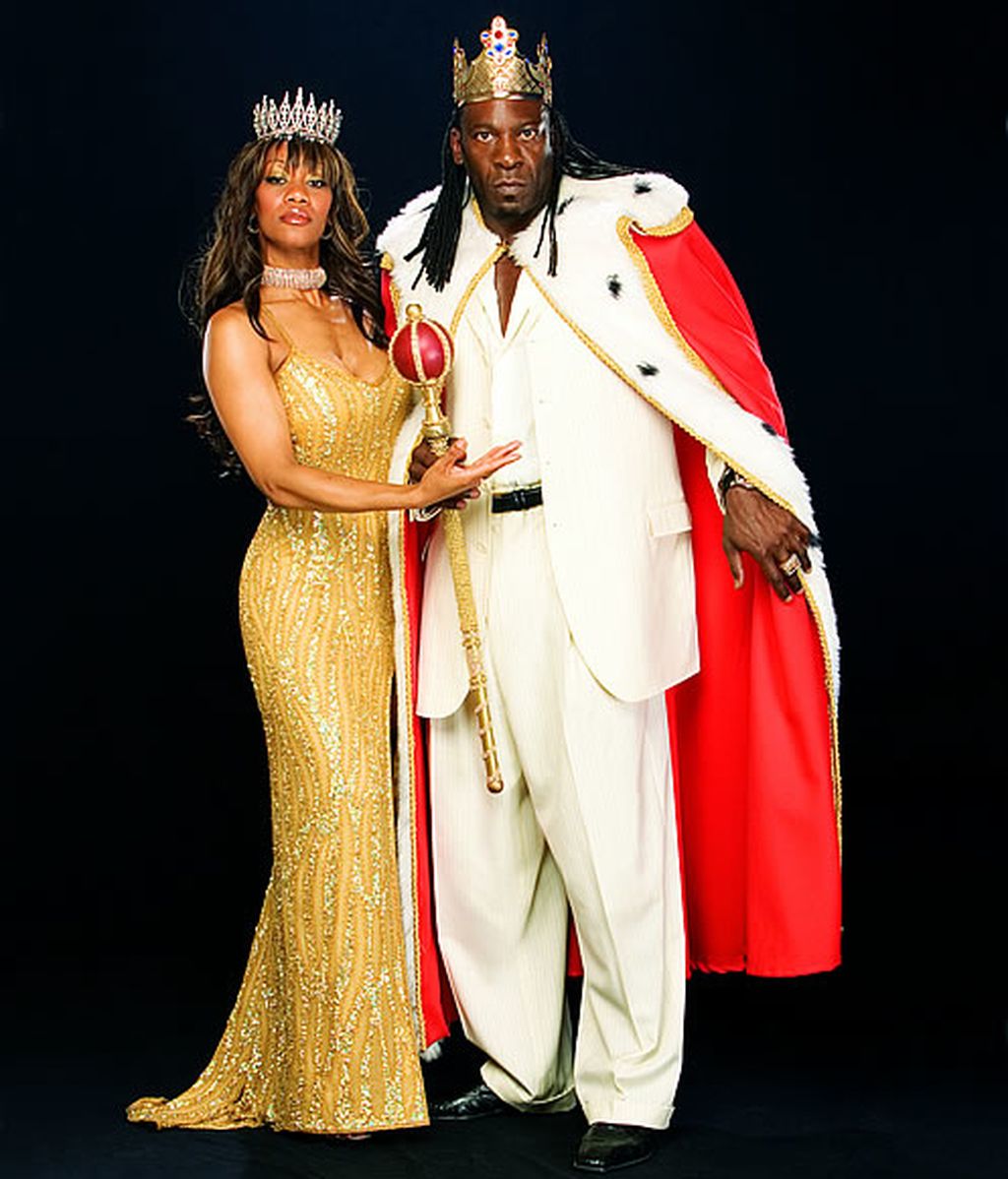 Rey Booker y su esposa