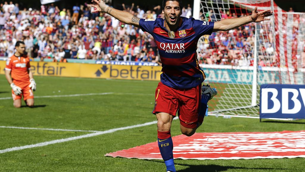 Barcelona campeón de Liga Luis Suárez