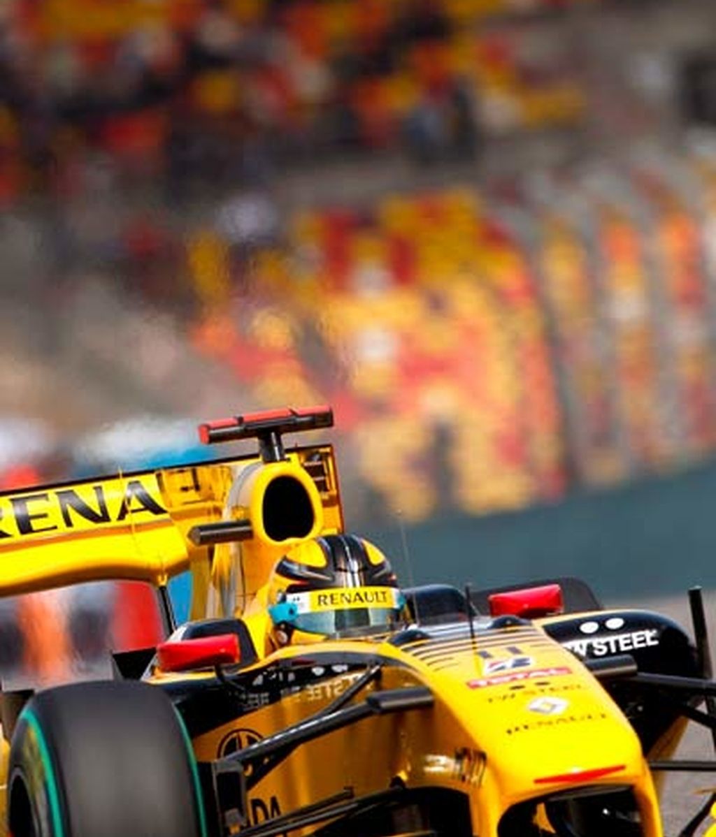 Kubica en la tercera sesión