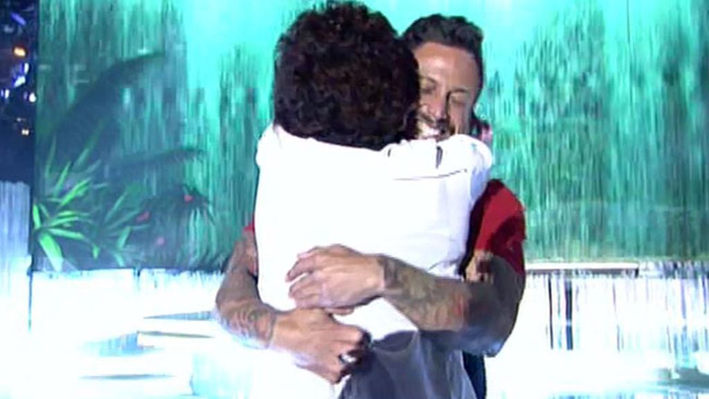 El emotivo reencuentro, en imágenes